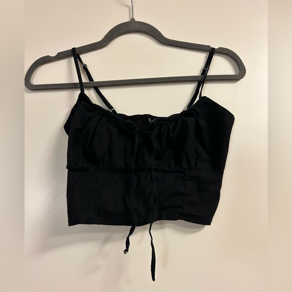 Brandy Melville Tops - Black Brandy Melville crop top size small